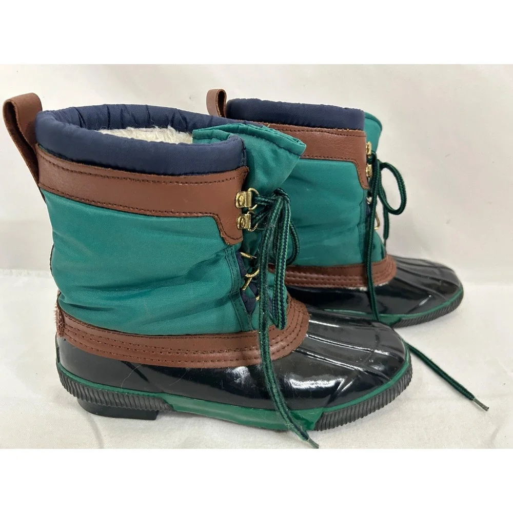 Sports‎ Treds Green Snow Duck Boots Thinsulate Women's Size 7